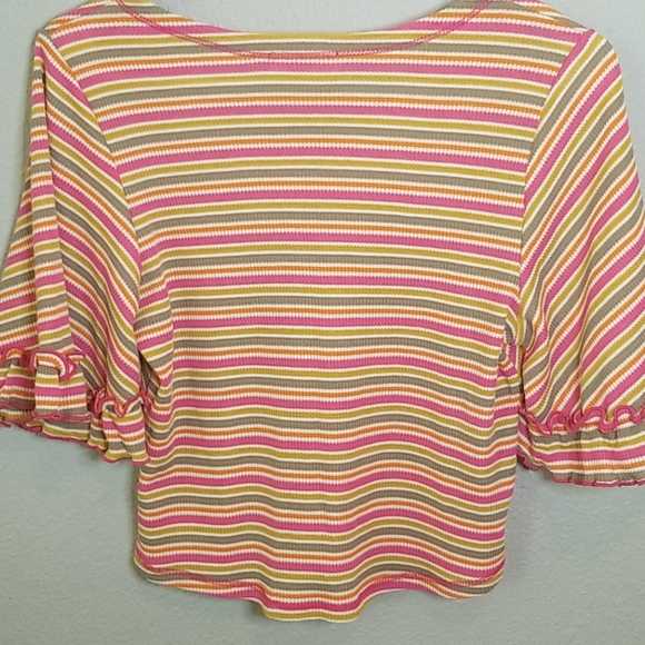 3 for $15 Ginger G Striped Top Small - Picture 5 of 6